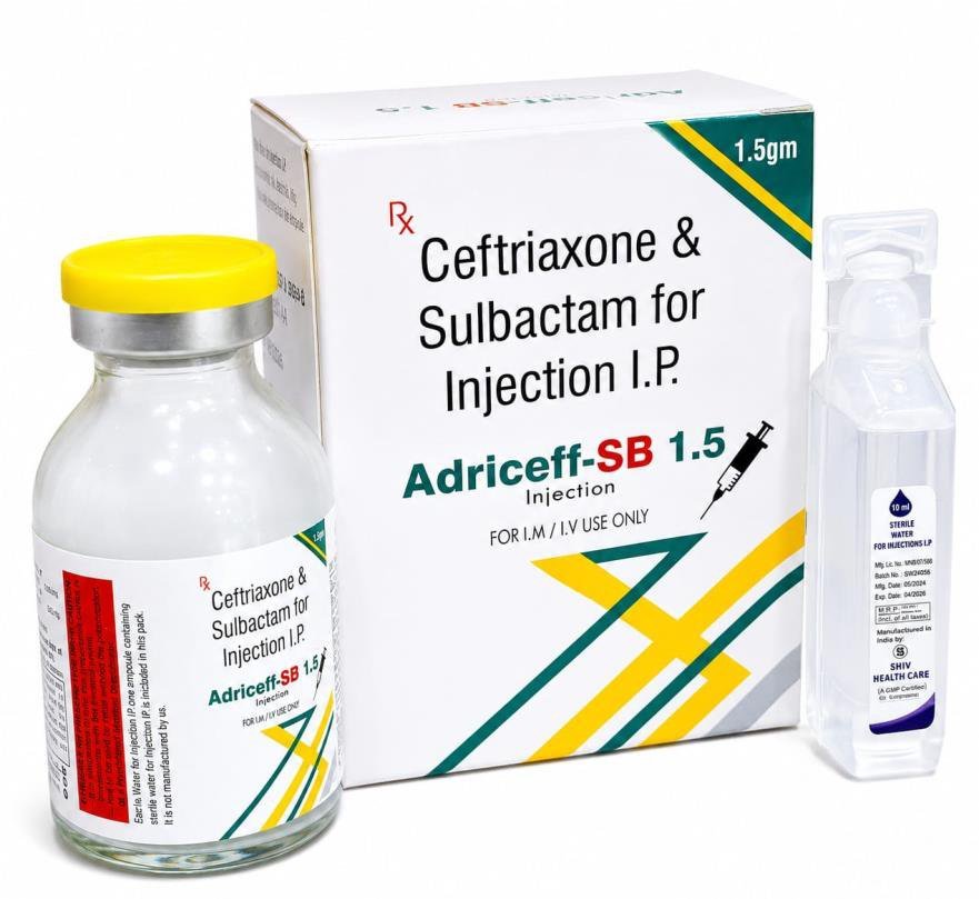 ADRICEF SB 1.5 INJ pack shot