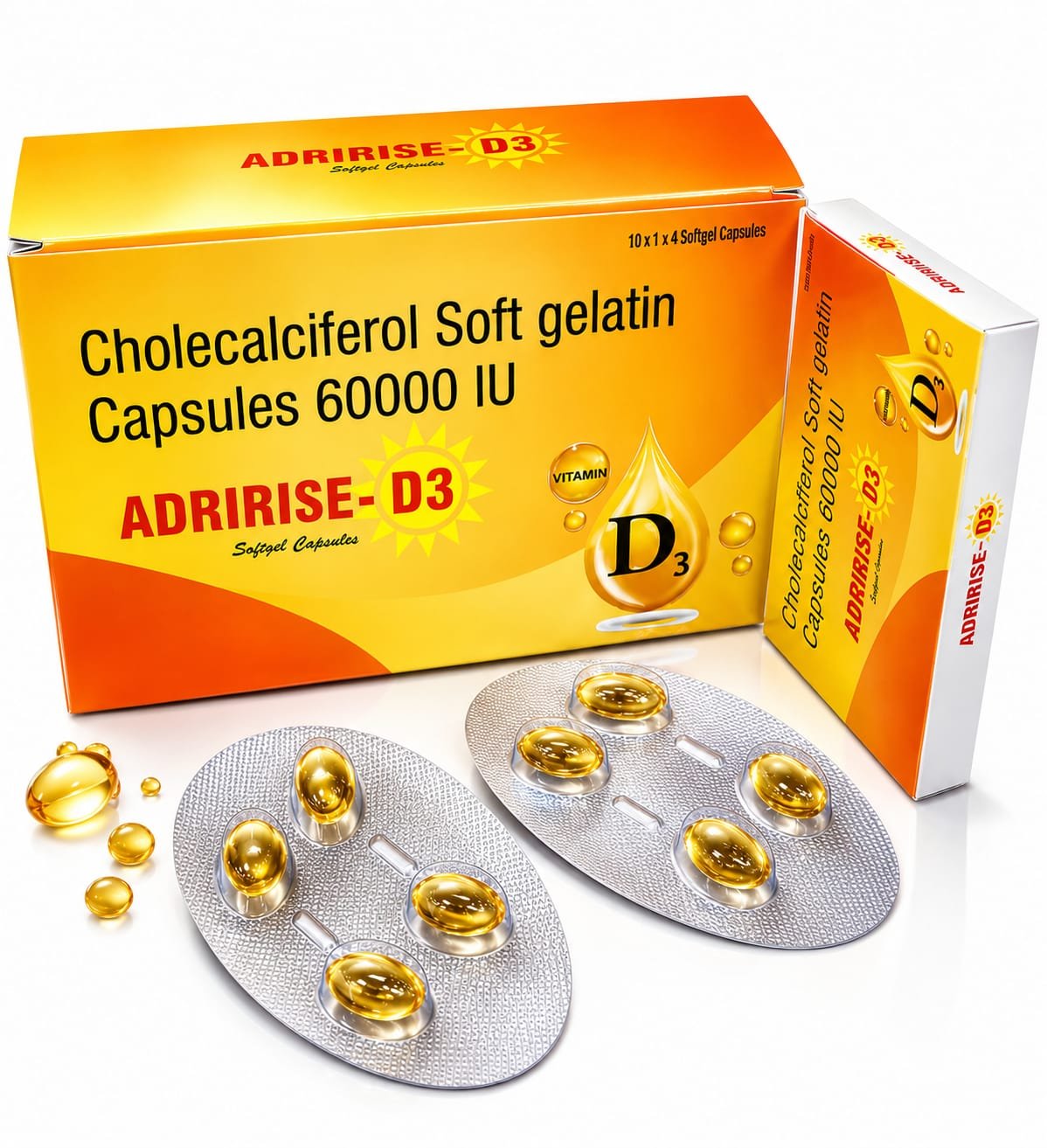 ADRIRISE D3 S.G pack shot