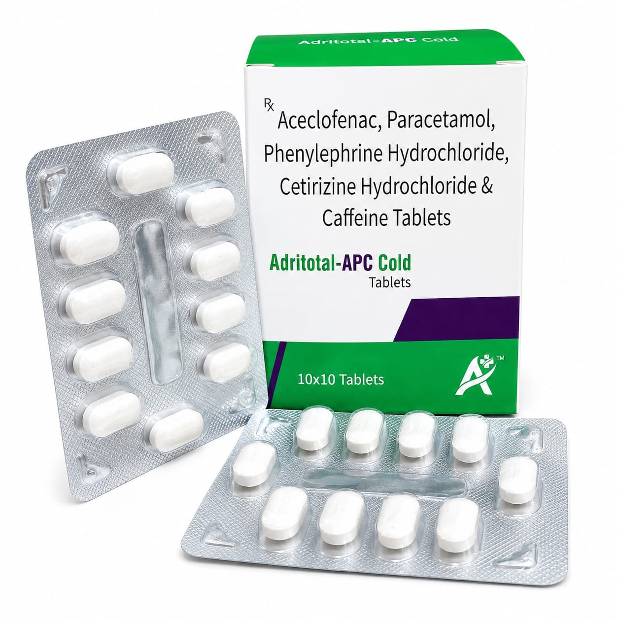 ADRITOTAL-APC COLD TAB pack shot