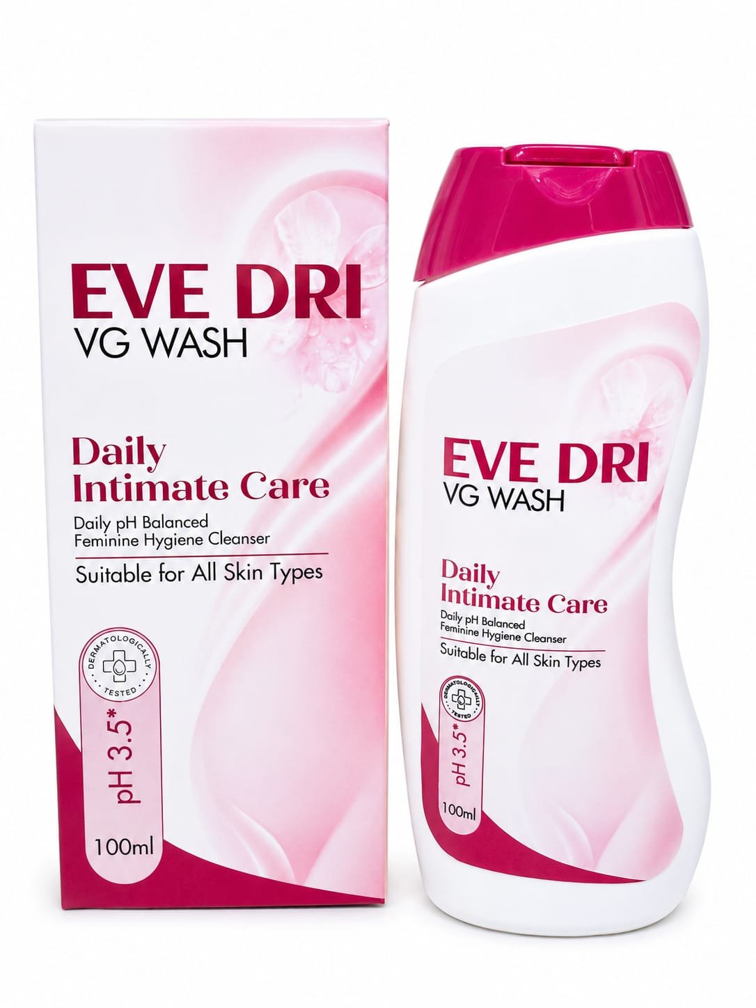 EVE'S DRI VG WASH pack shot