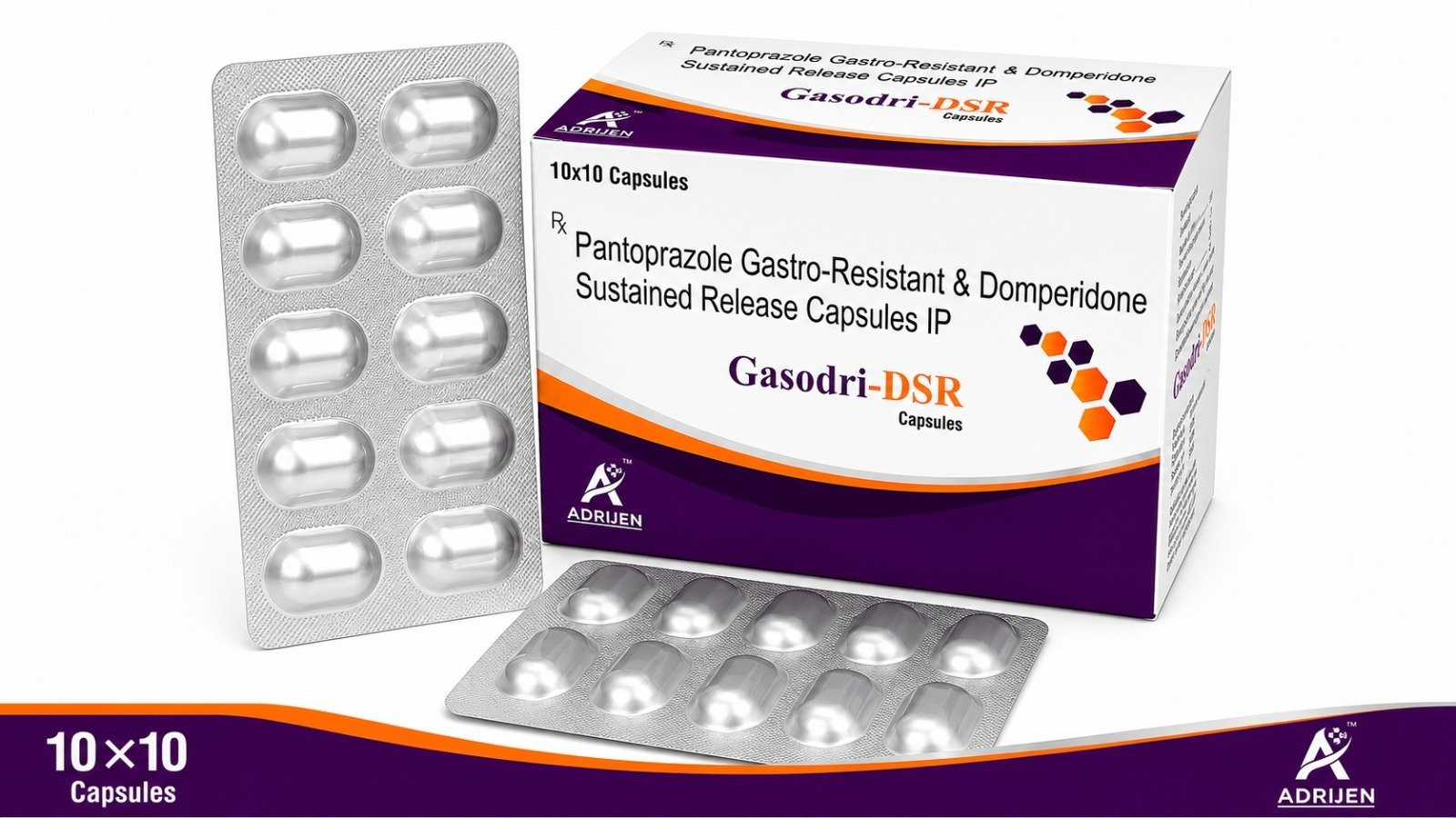 GASODRI-DSR CAP pack shot