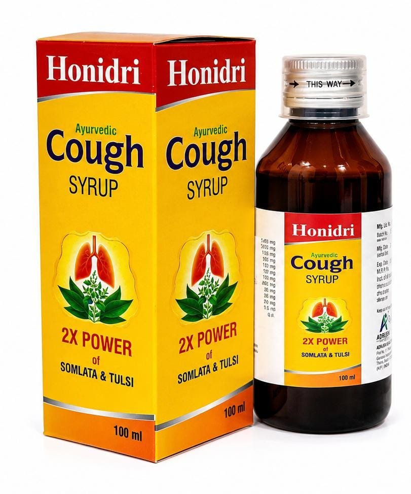 HONIDRI COUGH SYRUP pack shot