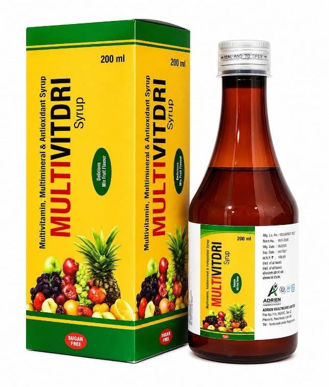 MULTIVITDRI 200 ML SYRUP pack shot